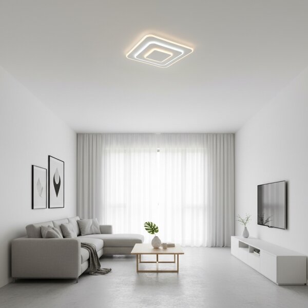 Brilagi - Plafonieră LED dimerizabilă MODERN/72W/230V 3000-6000K + telecomandă