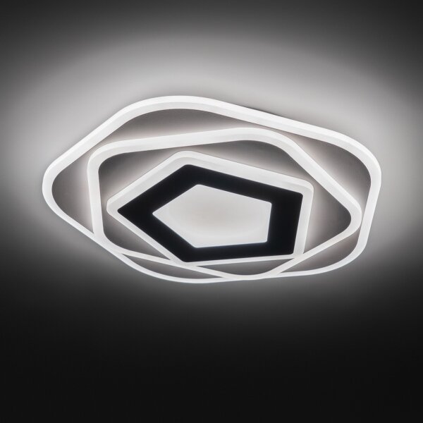 Brilagi - Lampă LED dimabilă de tavan MODERN, 64W, 230V, 3000-6000K + telecomandă