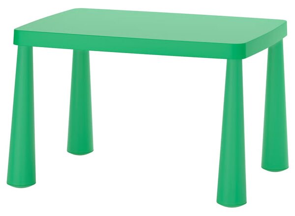 Masuta din plastic pentru copii, dreptunghiulara, verde, 77x55 cm, MC21