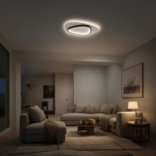 Brilagi - Plafonieră LED dimabilă FLARE LED/70W/230V 3000-6000K+telecomandă