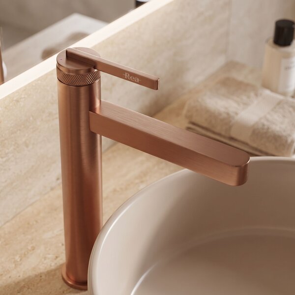 Baterie pentru baie Rea Grace Brush Copper High