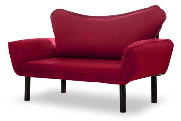 Canapea extensibilă 2-locuri Chatty (bordo). 1062613