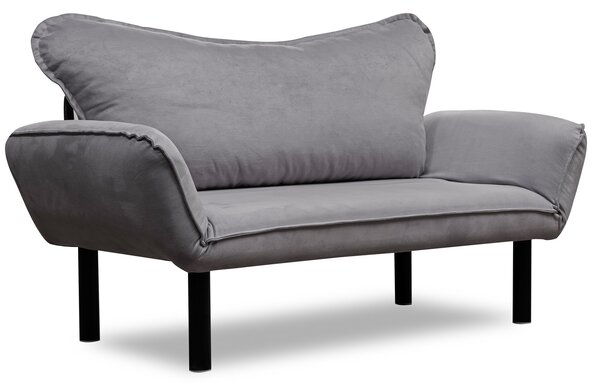 Canapea extensibilă 2-locuri Chatty (gri). Promo -9%. 1062614