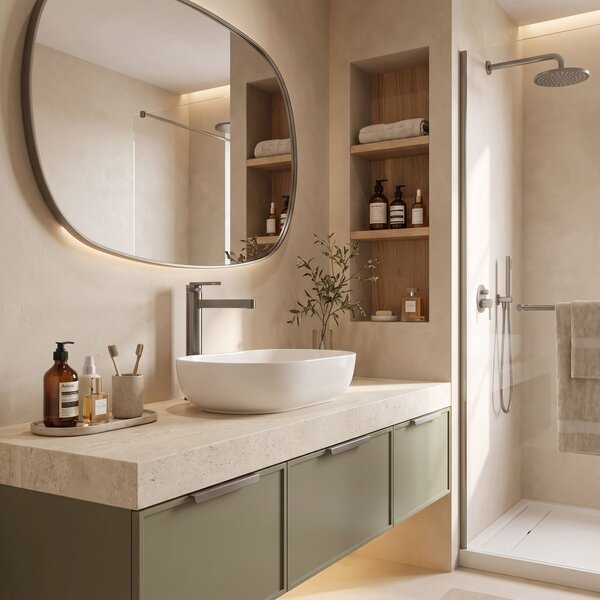 Baterie pentru baie Rea Grace Titan High
