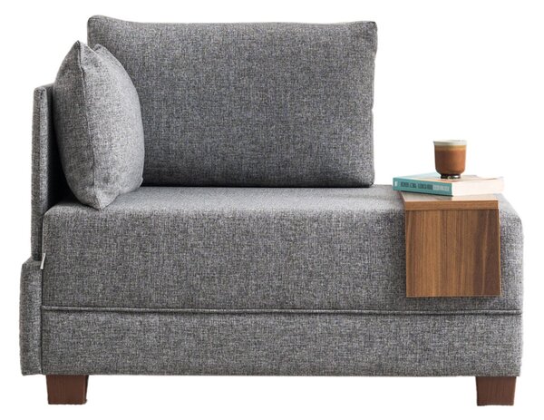 Atelier Del Sofa, Fotoliu Yusuf gri 100/75/80 cm