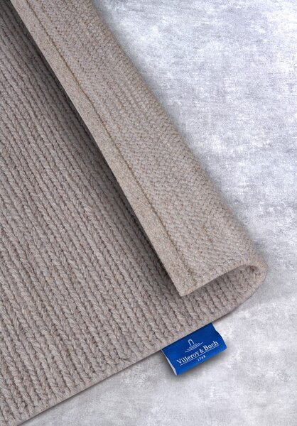 Covor tip traversă maro deschis țesut manual din lână 80x200 cm Francois – Villeroy&Boch