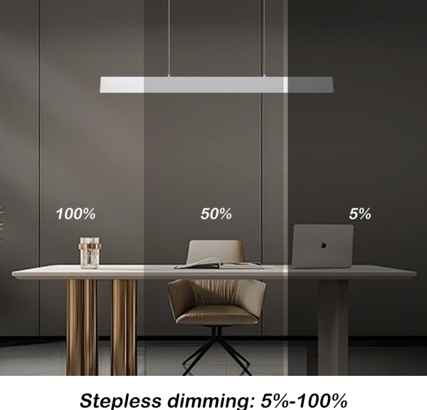 Lustră LED dimabilă pe cablu Brilagi SLIMLINE LED/40W/230V 3000-6000K alb + telecomandă