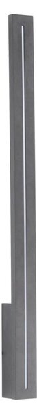 Aplică LED de exterior LINEA LED/12W/230V IP65 61 cm antracit