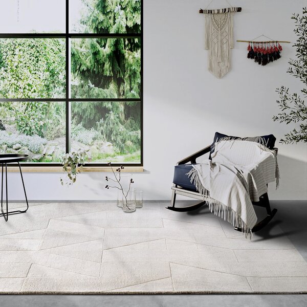 Covor crem țesut manual din lână 120x170 cm Ursule – Villeroy&Boch
