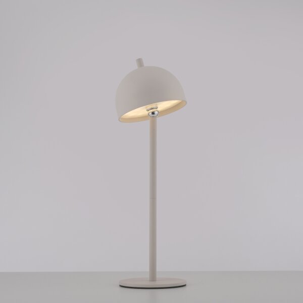Schöner Wohnen 19244-39 - Lampă de masă LED BELLIS, dimabilă, 2,5W/5V, IP54, gri