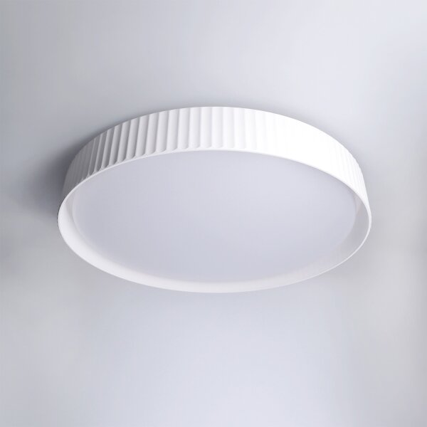 Brilagi - Plafonieră LED dimabilă LUCIA LED/60W/230V, diametru 59 cm, albă + telecomandă
