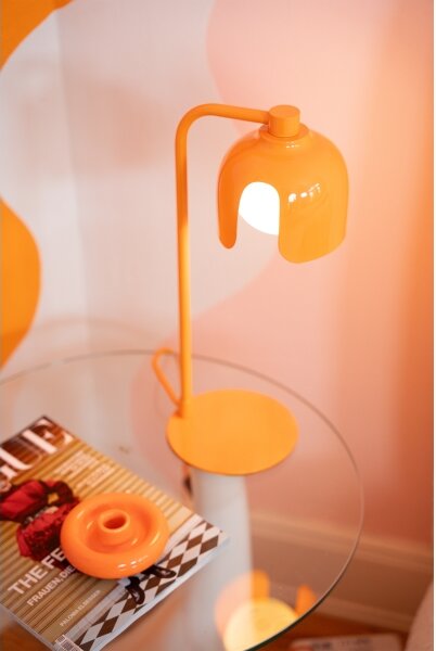 Osram - Lampă de masă DECOR COROLLE 1xG9/20W/230V portocalie