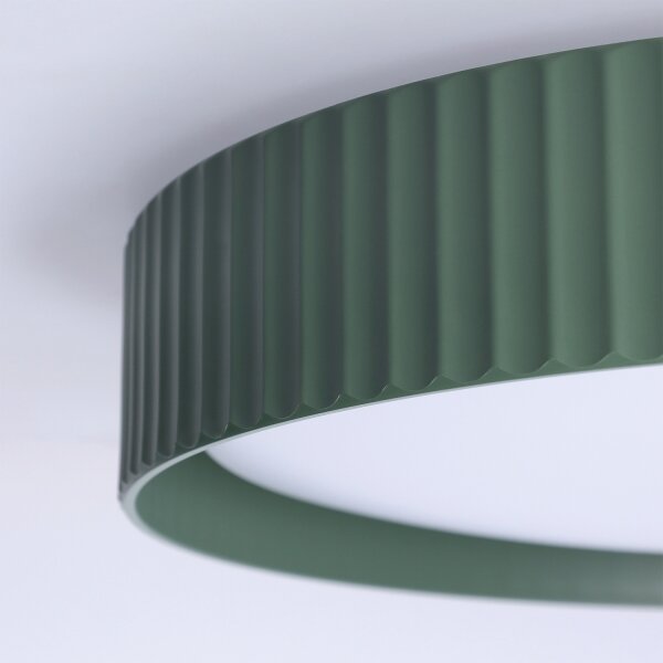 Brilagi - Plafonieră LED dimabilă LUCIA LED/48W/230V diam. 41 cm verde + telecomandă