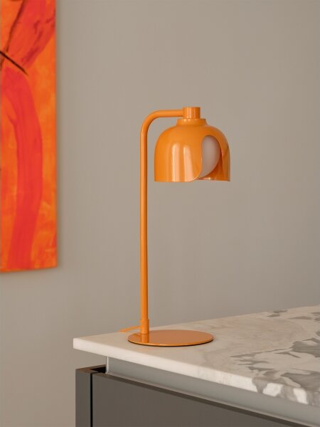 Osram - Lampă de masă DECOR COROLLE 1xG9/20W/230V portocalie