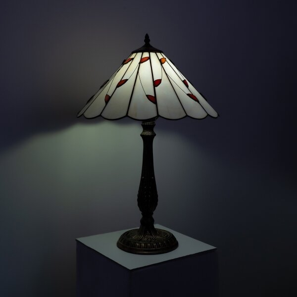 Brilagi - Lampă de masă Tiffany FOLIA 2xE27/60W/230V