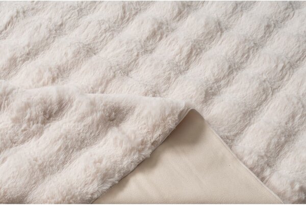 Covor bej lavabil rotund ø 120 cm Bubbly – Oyo Concept