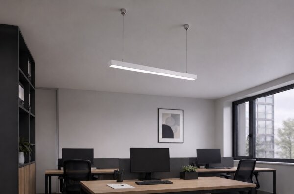 Brilagi - Lampă suspendată LED FULLDAY 10/15/20W 230V 2700/4000/6000K 60 cm alb