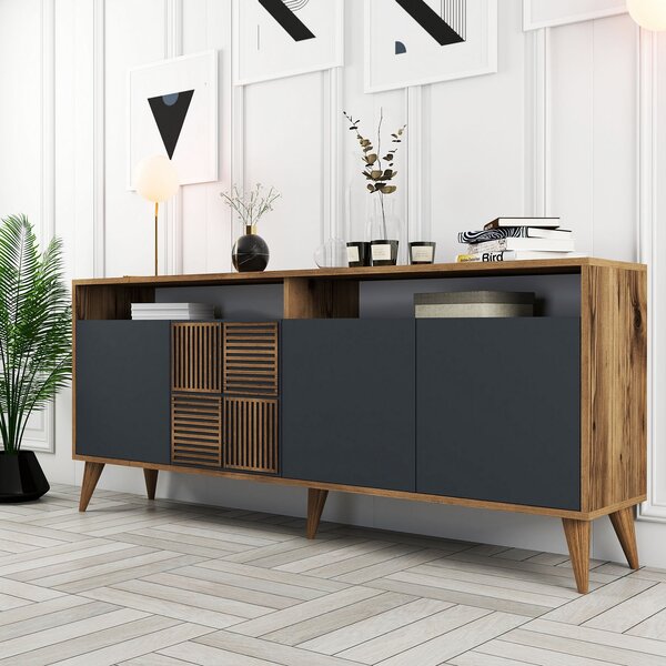 Dulap Millano 2 (nuc + antracit). 1062886