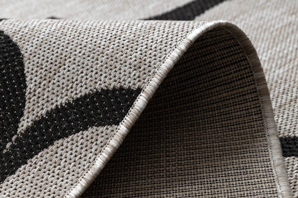 Covor sisal Floorlux 20608 marocani trellis argintiu si negru - SECUNDAR-COTATI PRODUSUL