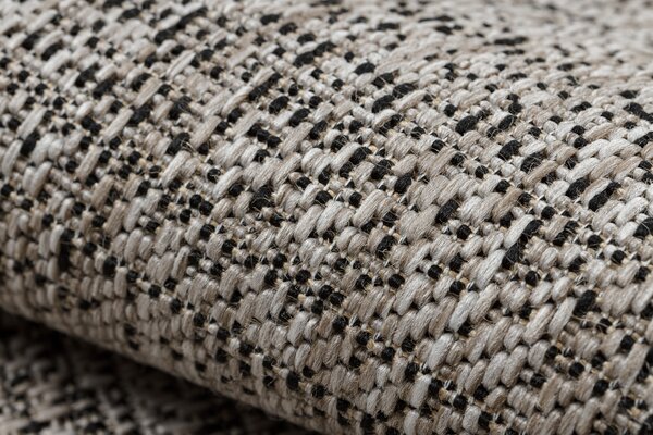 Covor sisal Floorlux 20389 argint si negru melange - SECUNDAR-COTATI PRODUSUL