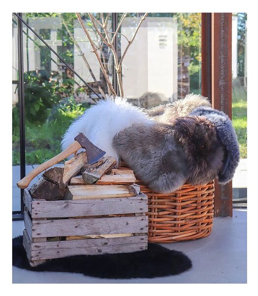 Blană de oaie House Nordic, maro închis
