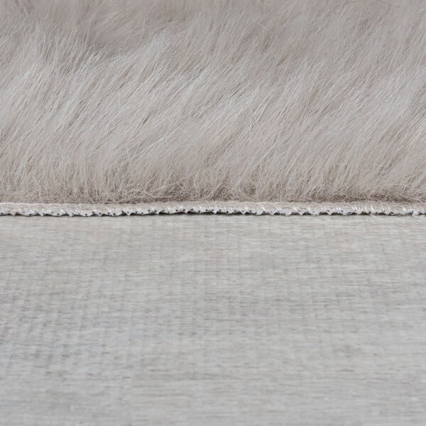 Blană maro sintetică 80x150 cm Alpine Faux Fur – Flair Rugs