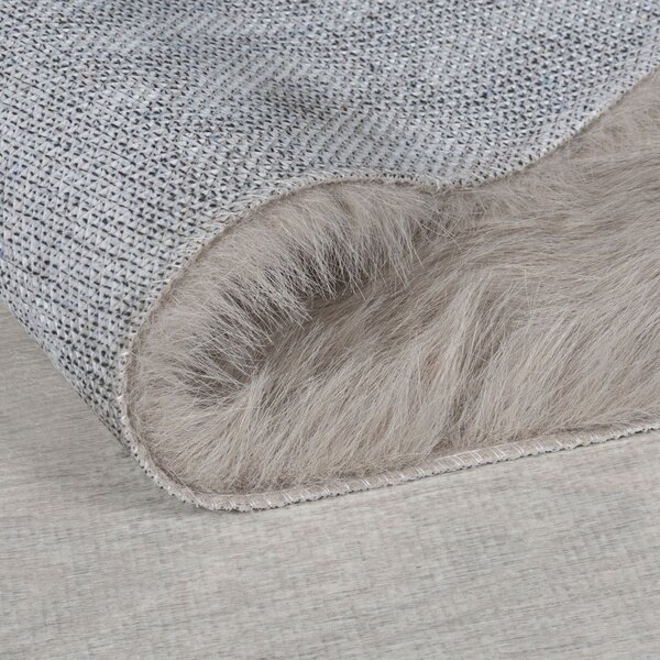 Blană maro sintetică 80x150 cm Alpine Faux Fur – Flair Rugs