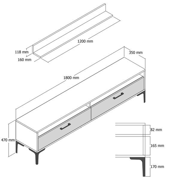 Mobilier living Irma (Nuc). 1063139