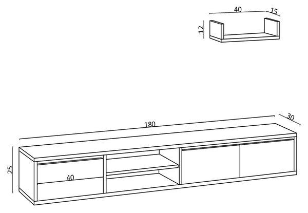 Mobilier living Heika. 1063158