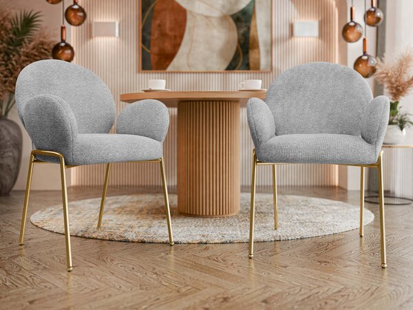 Scaun Comfivo Hilaritas XVIII, Gri, Auriu, 86x63x64cm, 19.8 kg