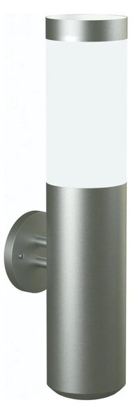 Brilagi - Lampă de perete pentru exterior ELIA 1xE27/20W/230V IP44 crom mat