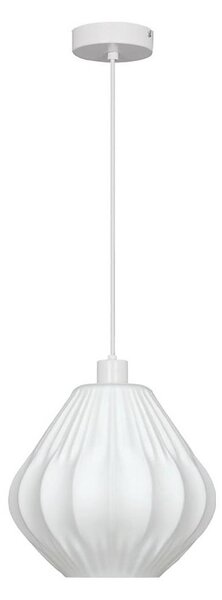Pendul pe cablu CARSON 1xE27/40W/230V alb