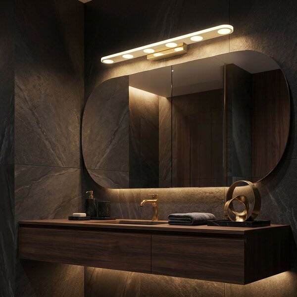 Aplică LED pentru baie SWE057-W GOLD