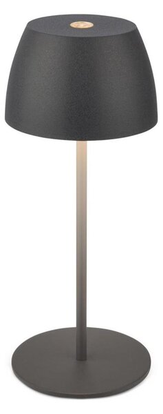Briloner - Lampă de masă LED MINI, dimabilă, reîncărcabilă, cu control tactil, pentru exterior, LED/2,5W/5V IP44 1800 mAh antracit