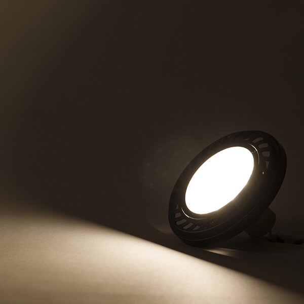 Set de 5 becuri LED GU10 reglabile în 3 trepte AR111 8W 700lm 2700K