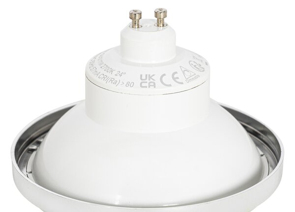 Set 5 becuri Lampă LED GU10 dimmabilă AR111 alb 11W 810 lm 2700K