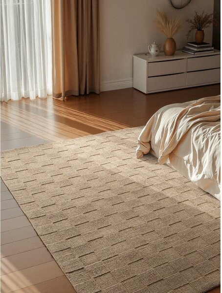 Covor maro țesut manual din lână 160x230 cm Scala – Villeroy&Boch