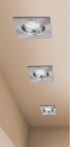 Rabalux 1054 - Set 3 spoturi LED încastrate LITE, 3x GU10-LED/3W/230V