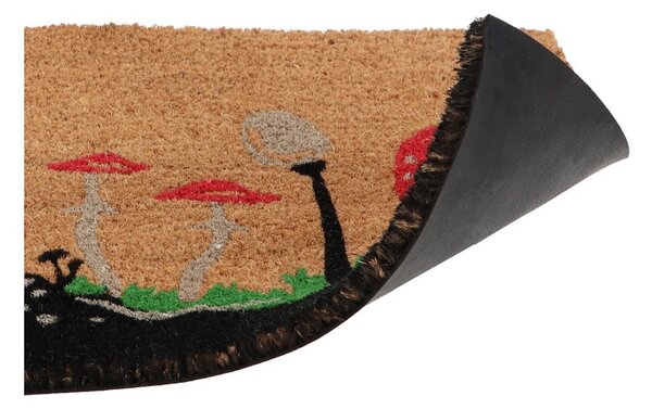 Covoraș de intrare din fibre de nucă de cocos 40x60 cm Mushrooms – Esschert Design