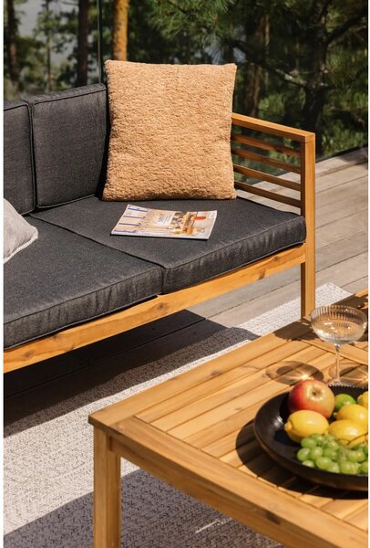 Covor alb/bej de exterior 150x80 cm - NORTHRUGS
