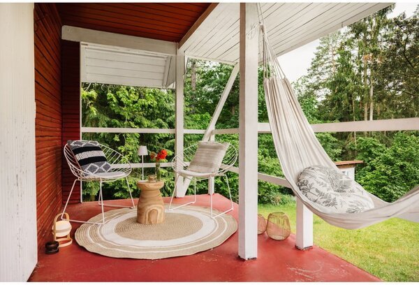 Covor rotund de exterior în culoare naturală ø 150 cm - NORTHRUGS