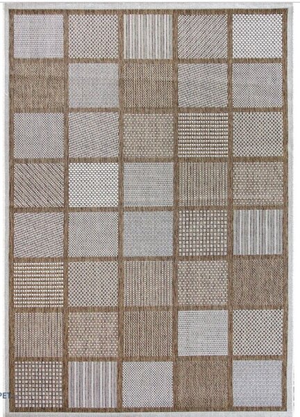Covor Bucatarie, Model Iuta, Jeans 19243 10, Bej Dreptunghi, 120x200