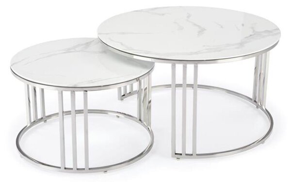 Set de măsuțe de cafea rotunde Mercury 2