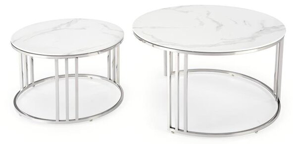 Set de măsuțe de cafea rotunde Mercury 2
