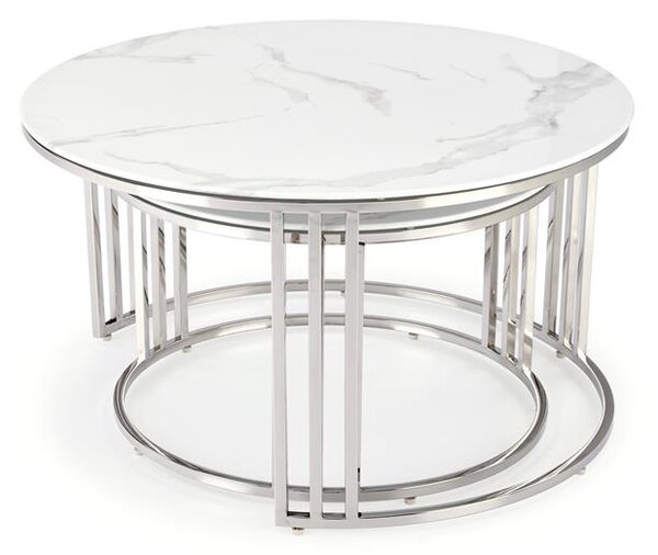 Set de măsuțe de cafea rotunde Mercury 2