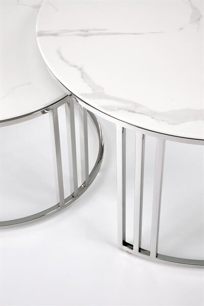Set de măsuțe de cafea rotunde Mercury 2