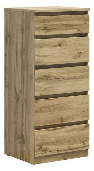 Comoda TETRIX, stejar wotan, PAL, 50x45x115 cm