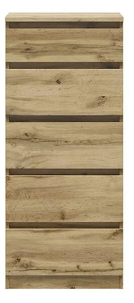 Comoda TETRIX, stejar wotan, PAL, 50x45x115 cm