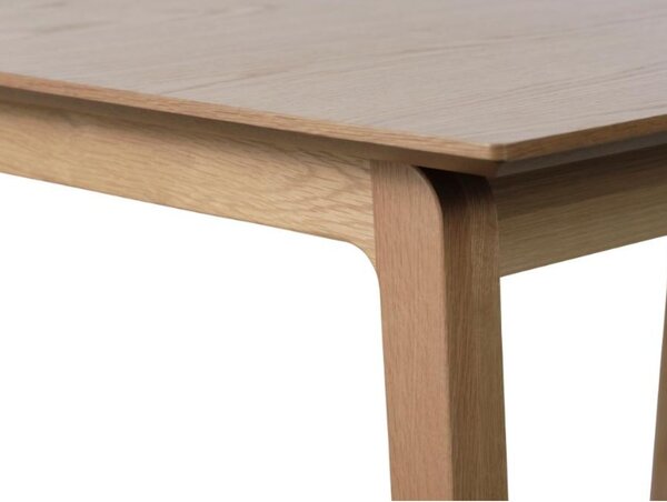 Masă de dining extensibilă Bari, stejar natural (190-290 cm)