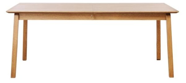 Masă de dining extensibilă Bari, stejar natural (190-290 cm)
